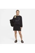 CAMISETA MANGA LONGA NIKE SPORTSWEAR ICON CLASH FEMININA - Preto