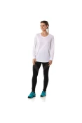 CAMISETA MIZUNO ENERGY MANGA LONGA FEMININA - Branco