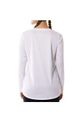 CAMISETA MIZUNO ENERGY MANGA LONGA FEMININA - Branco