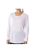CAMISETA MIZUNO ENERGY MANGA LONGA FEMININA - Branco