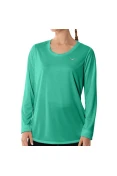 CAMISETA MIZUNO ENERGY MANGA LONGA FEMININA - Verde