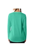 CAMISETA MIZUNO ENERGY MANGA LONGA FEMININA - Verde
