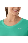 CAMISETA MIZUNO ENERGY MANGA LONGA FEMININA - Verde
