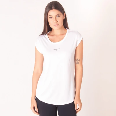 CAMISETA MIZUNO FRESH NEW FEMININA - Branco