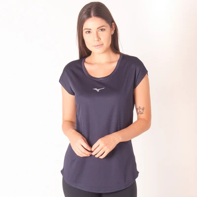 CAMISETA MIZUNO FRESH NEW FEMININA - Marinho