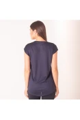 CAMISETA MIZUNO FRESH NEW FEMININA - Marinho CAMISETA MIZUNO FRESH NEW FEMININA - Marinho