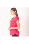 CAMISETA MIZUNO FRESH NEW FEMININA - Pink CAMISETA MIZUNO FRESH NEW FEMININA - Pink