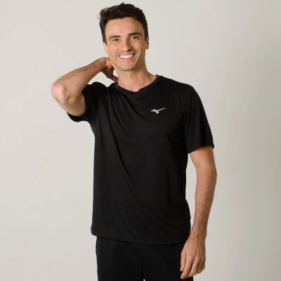 CAMISETA MIZUNO NEW MASCULINA - Preto