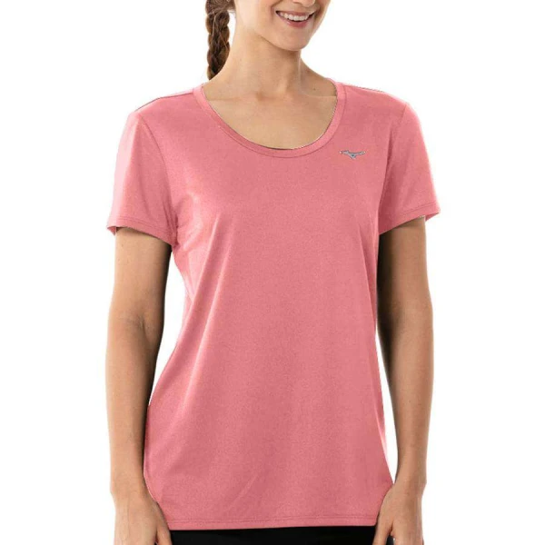 CAMISETA MIZUNO NIRVANA FEMININA - Rosa CAMISETA MIZUNO NIRVANA FEMININA - Rosa