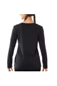 CAMISETA MIZUNO NIRVANA MANGA LONGA FEMININA - Preto