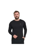 CAMISETA MIZUNO NIRVANA MANGA LONGA MASCULINA - Preto