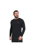 CAMISETA MIZUNO NIRVANA MANGA LONGA MASCULINA - Preto