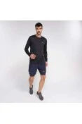 CAMISETA MIZUNO NIRVANA MANGA LONGA MASCULINA - Preto