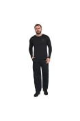 CAMISETA MIZUNO NIRVANA MANGA LONGA MASCULINA - Preto