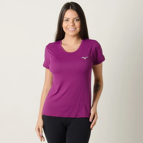 CAMISETA MIZUNO PRO UV FEMININA - Roxo