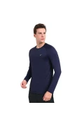 CAMISETA MIZUNO PRO UV MANGA LONGA MASCULINA - Marinho