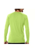 CAMISETA MIZUNO PRO UV MANGA LONGA MASCULINA - Verde