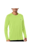 CAMISETA MIZUNO PRO UV MANGA LONGA MASCULINA - Verde