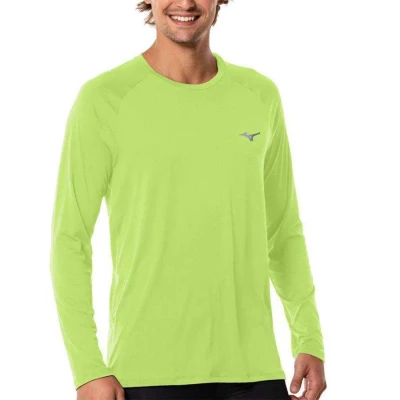 CAMISETA MIZUNO PRO UV MANGA LONGA MASCULINA - Verde
