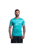 CAMISETA MIZUNO RUN EASY 5 MASCULINA - Azul/grafite CAMISETA MIZUNO RUN EASY 5 MASCULINA - Azul/grafite