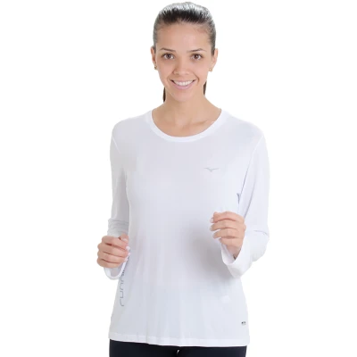 CAMISETA MIZUNO RUN NIRVANA FEMININA - Branco
