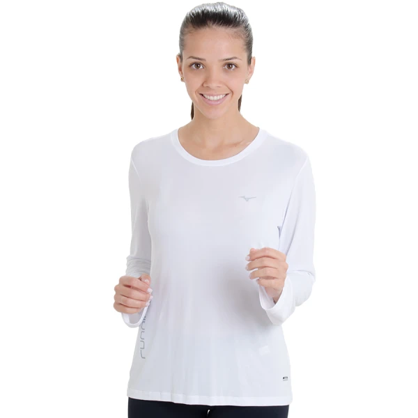 CAMISETA MIZUNO RUN NIRVANA FEMININA - Branco