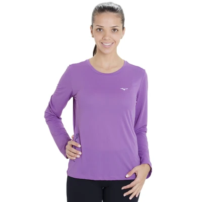 CAMISETA MIZUNO RUN NIRVANA FEMININA - Roxo