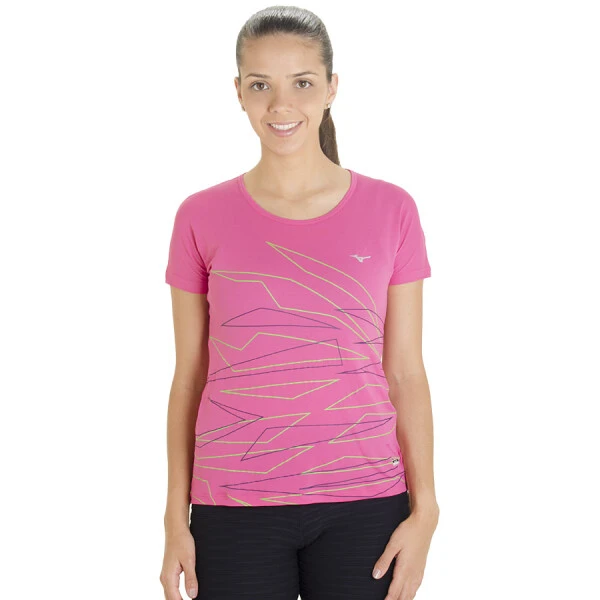 CAMISETA MIZUNO RUN SAYONARA 2 FEMININA - Pink
