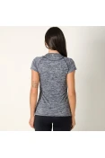 CAMISETA MIZUNO SKY RUN FEMININA - Marinho/cinza