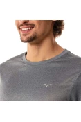 CAMISETA MIZUNO SPARK 2 MASCULINA - Cinza CAMISETA MIZUNO SPARK 2 MASCULINA - Cinza
