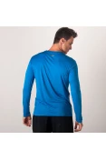 CAMISETA MIZUNO WAVE RUN 2 MANGA LONGA MASCULINA - Azul CAMISETA MIZUNO WAVE RUN 2 MANGA LONGA MASCULINA - Azul
