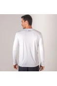 CAMISETA MIZUNO WAVE RUN 2 MANGA LONGA MASCULINA - Branco