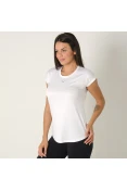 CAMISETA MIZUNO WAVE RUN FEMININA - Branco