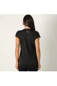 CAMISETA MIZUNO WAVE RUN FEMININA - Preto
