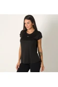 CAMISETA MIZUNO WAVE RUN FEMININA - Preto