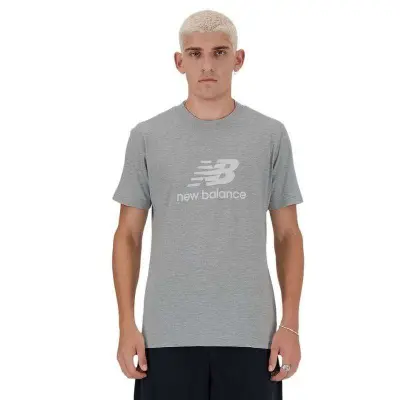 CAMISETA NEW BALANCE ESSENTIALS MASCULINA - Cinza