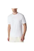 CAMISETA NEW BALANCE ESSENTIALS SL MASCULINA - Branco CAMISETA NEW BALANCE ESSENTIALS SL MASCULINA - Branco