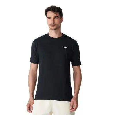 CAMISETA NEW BALANCE ESSENTIALS SL MASCULINA - Preto
