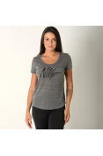 CAMISETA NIKE 10K FEMININA - Grafite