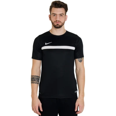 CAMISETA NIKE ACADEMY SS TRAINING TOP 1 MASCULINA - Preto/branco CAMISETA NIKE ACADEMY SS TRAINING TOP 1 MASCULINA - Preto/branco