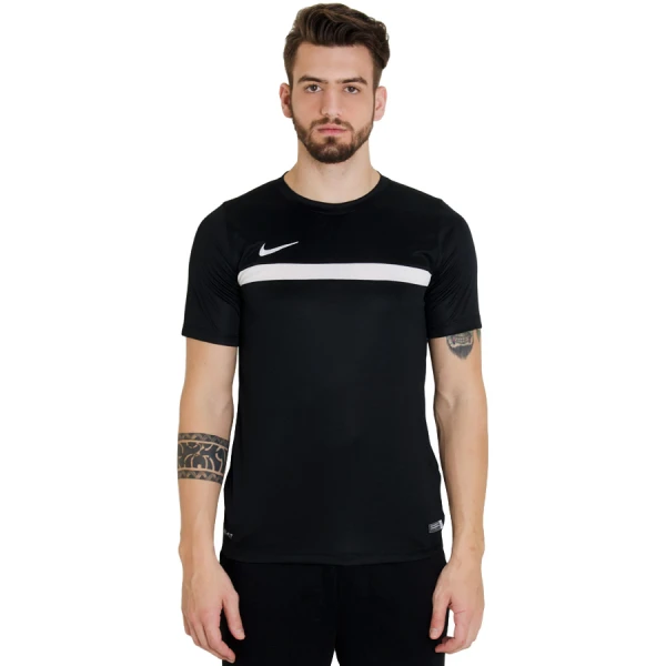 CAMISETA NIKE ACADEMY SS TRAINING TOP 1 MASCULINA - Preto/branco CAMISETA NIKE ACADEMY SS TRAINING TOP 1 MASCULINA - Preto/branco