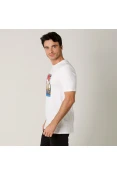 CAMISETA NIKE AIR HYBRID PHOTO MASCULINA - Branco CAMISETA NIKE AIR HYBRID PHOTO MASCULINA - Branco