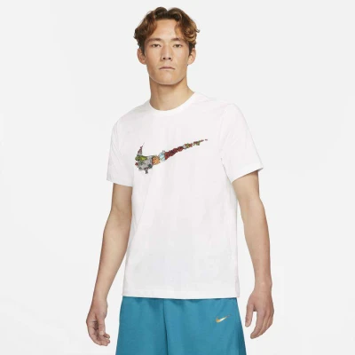 CAMISETA NIKE BASQUETE SWOOSH MASCULINA - Branco CAMISETA NIKE BASQUETE SWOOSH MASCULINA - Branco