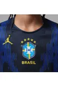 CAMISETA NIKE BRASIL JORDAN II 2026/27 INFANTIL - Azul