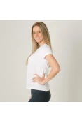 CAMISETA NIKE BREATHE RAPID FEMININA - Branco