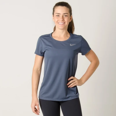 CAMISETA NIKE BREATHE RAPID FEMININA - Marinho CAMISETA NIKE BREATHE RAPID FEMININA - Marinho