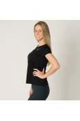 CAMISETA NIKE BREATHE RAPID FEMININA - Preto