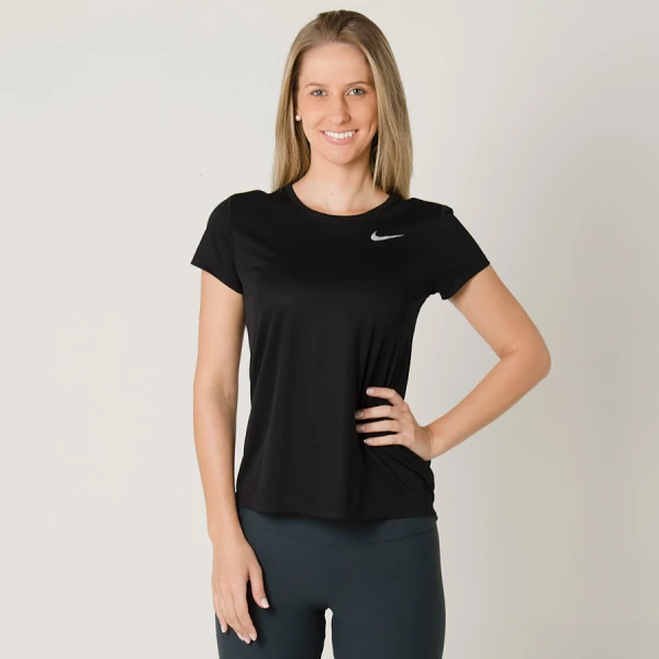 CAMISETA NIKE BREATHE RAPID FEMININA - Preto