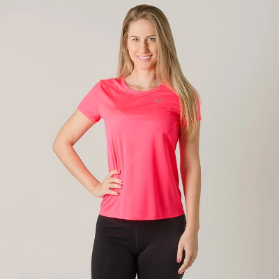 CAMISETA NIKE BREATHE RAPID FEMININA - Rosa CAMISETA NIKE BREATHE RAPID FEMININA - Rosa