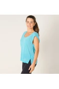 CAMISETA NIKE BREATHE TOP COOL FEMININA - Azul celeste